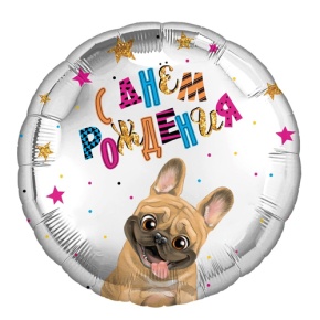 Шар "С Днём Рождения" в Пущино