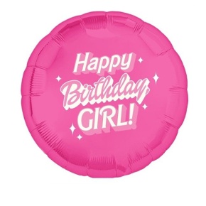 Шар "happy b-day girl" в Пущино