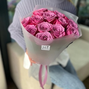 Букет из 15 роз Меритим (50 см) в Пущино