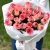 Букет из 25 роз Джумилия (50 см) в Пущино