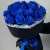 Букет "Блу мун" из 15 синих роз (Эквадор) в Пущино