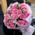 Букет из 21 розовой розы Аква (50 см) в Пущино