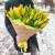Букет 49 желтых тюльпанов в Пущино