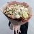 Букет "Шаганэ" из ранункулюсов, хризантем Момоко, озатамнуса, кустовых роз сорта Таня, эустом и гортензий в Пущино Букет "Шаганэ" из ранункулюсов, хризантем Момоко, озатамнуса, кустовых роз сорта Таня, эустом и гортензий в Пущино