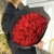 51 красная Кенийская роза (40 см) в Пущино
