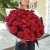 Букет 51 красная роза (50 см) в Пущино