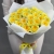 Букет из 25 лимонных пионовидных роз (50 см) в Пущино