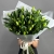 Букет из 15 белых лилий в Пущино